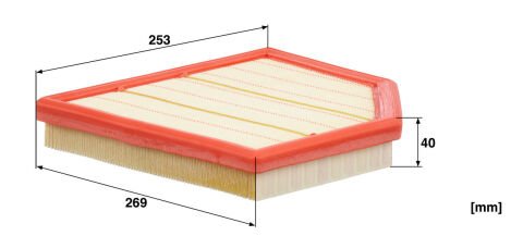 BMW X1 Serisi U11 M35i B48 Hava Filtresi | MANN C 27129