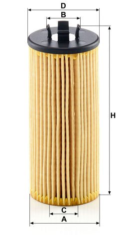 BMW X1 Serisi U11 M35i B48 Yağ Filtresi | MANN HU 6015ZKIT