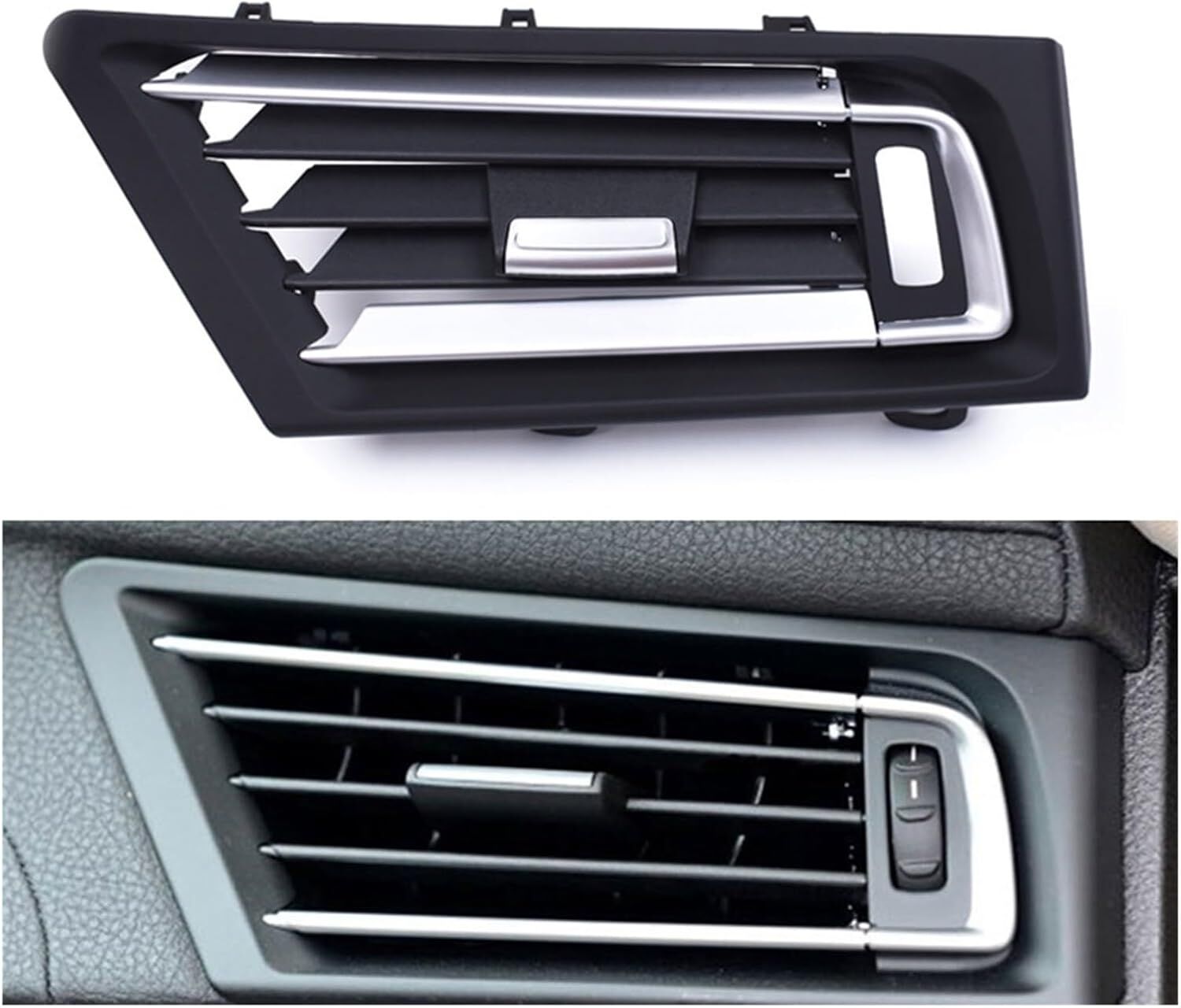 GKL 340016 | Bmw 7 Serisi F01 2009-2015 Klima Kalorifer Izgarası Kromlu Ön Sağ