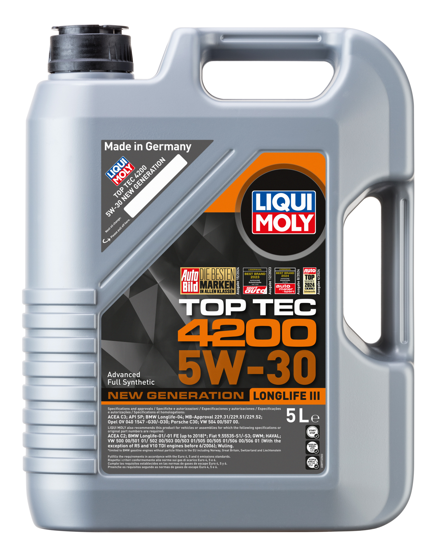 Liqui Moly Top Tec 4200 5W 30 Motor Yağı (LQM-8973)