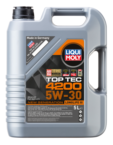 Liqui Moly Top Tec 4200 5W 30 Motor Yağı (LQM-8973)