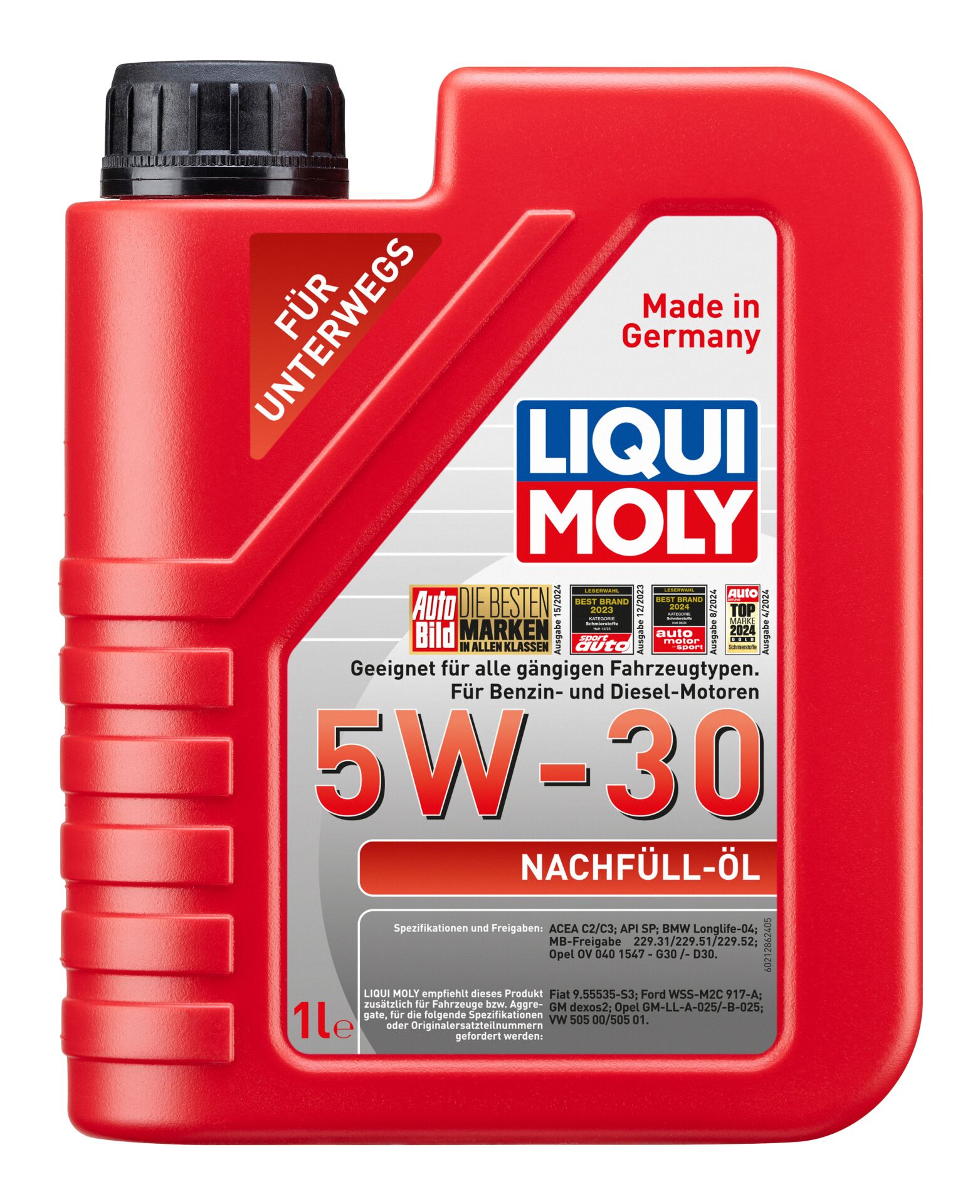 Liqui Moly Top-Up Oil 5W-30 | Dolum Yağı (LQM-21286)