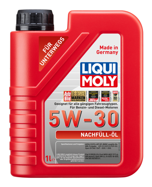 Liqui Moly Top-Up Oil 5W-30 | Dolum Yağı (LQM-21286)