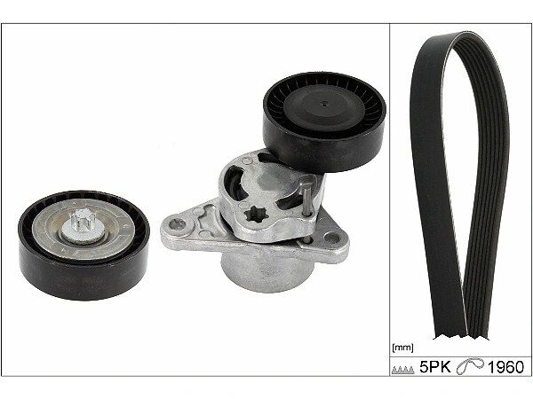 Mercedes Vito III 447 119 CDI V Kayış Seti | INA 529 0487 10