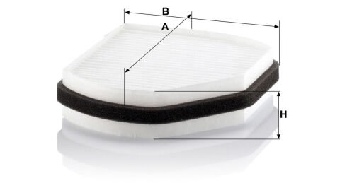 Mercedes E Serisi W210 1995-2003 E 200 M111 Polen Filtresi | MANN CU2897