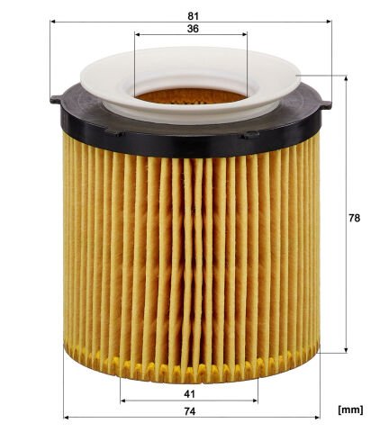 BMW 5 Serisi F10-F11 535i N55 Yağ Filtresi | MANN HU 8002Y