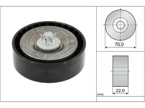 Mercedes E Serisi W213 E 220 d V Kayış Gergi Rulmanı | INA 532 0895 10