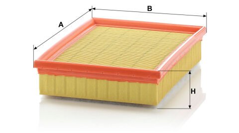 BMW 3 Serisi E36 M3 3.0 Cabrio S50 Hava Filtresi | MANN C 25114/1