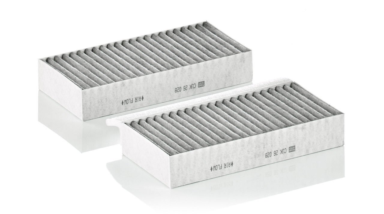 Mercedes M Serisi W166 ML 350 CDI BlueTEC OM642 Polen Filtresi | MANN CUK26028-2