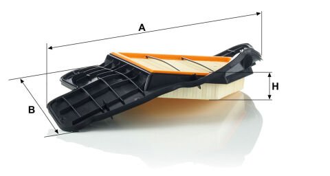 BMW 5 Serisi F10-F11 550i N63 Hava Filtresi | MANN C 20028
