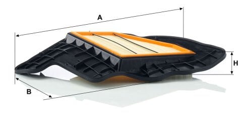 BMW 5 Serisi F10-F11 550i N63 Hava Filtresi | MANN C 20027