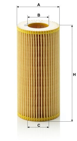 Mercedes S Serisi W220 1998-2005 S 320 CDI OM613 Yağ Filtresi | MANN HU721/2X