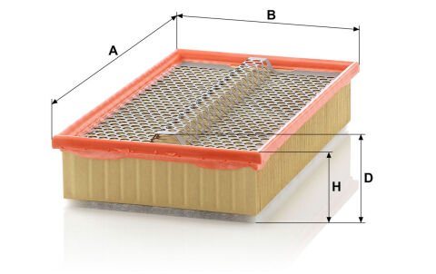 Mercedes E Serisi W210 1995-2003 E 220 CDI OM611 Hava Filtresi | MANN C34175/1