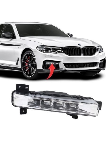 GKL 340255 | Bmw 5 Serisi G30 2016-2018 Sis Farı Ledli Sağ