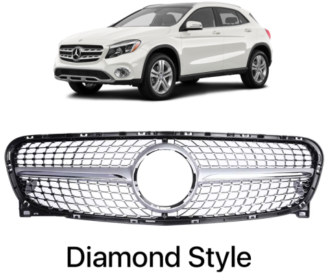 Mercedes GLA X156 Ön Panjur Diamond 2014-2016