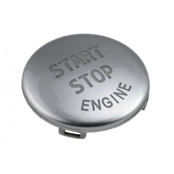 GKL 342853 | Bmw E60 Start Stop Düğme Kapağı Gümüş