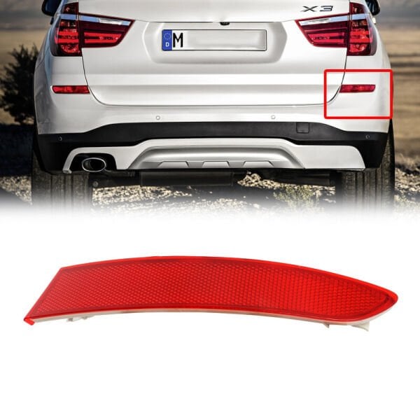 GKL 340560 | Bmw X3 Serisi F25 2010- Reflektör Arka Tampon Sağ