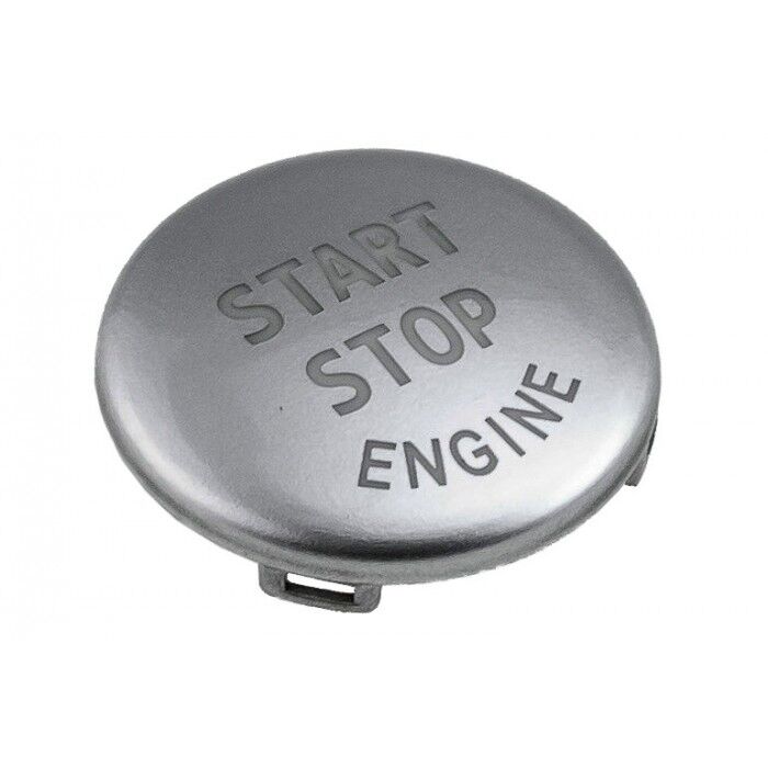 GKL 342853 | Bmw X5 Serisi E70 2007-2013 Start Stop Düğme Kapağı Gümüş