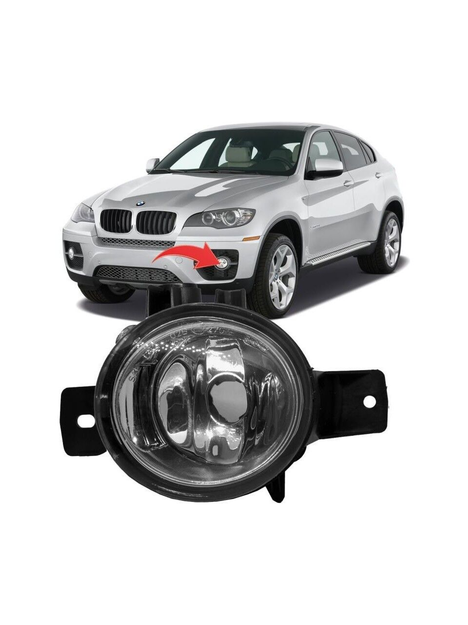 GKL 340899 | Bmw X6 Serisi E71 2007-2014 Sis Farı Sol
