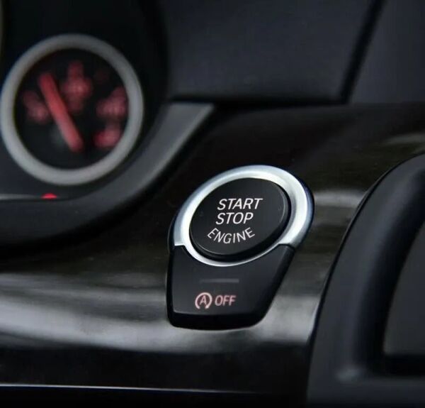 GKL 342847 | Bmw F01 Start Stop Düğme Kapağı Siyah