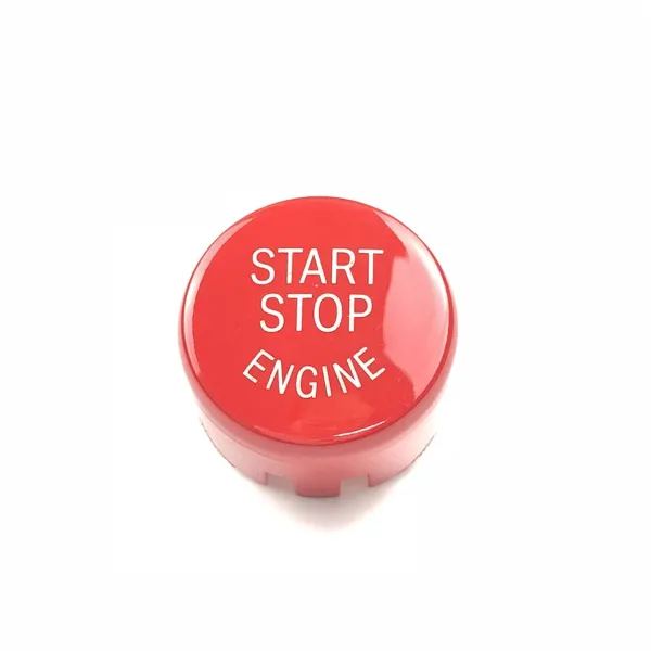 GKL 342848 | Bmw 5 Serisi F10 2009-2016 Start Stop Düğme Kapağı Kırmızı