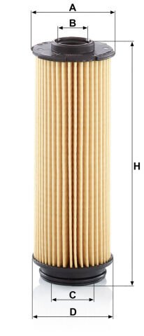 BMW 5 Serisi G30 G31 M 550dX B57 Yağ Filtresi | MANN HU 6022Z