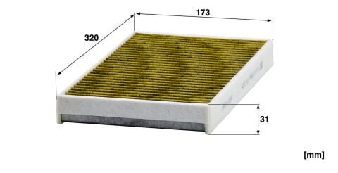 BMW 5 Serisi E60 530xi N52 Polen Filtresi | MANN FP 3139