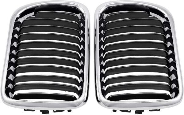 Bmw E36 1996-1999 Krom-Siyah Panjur Takımı