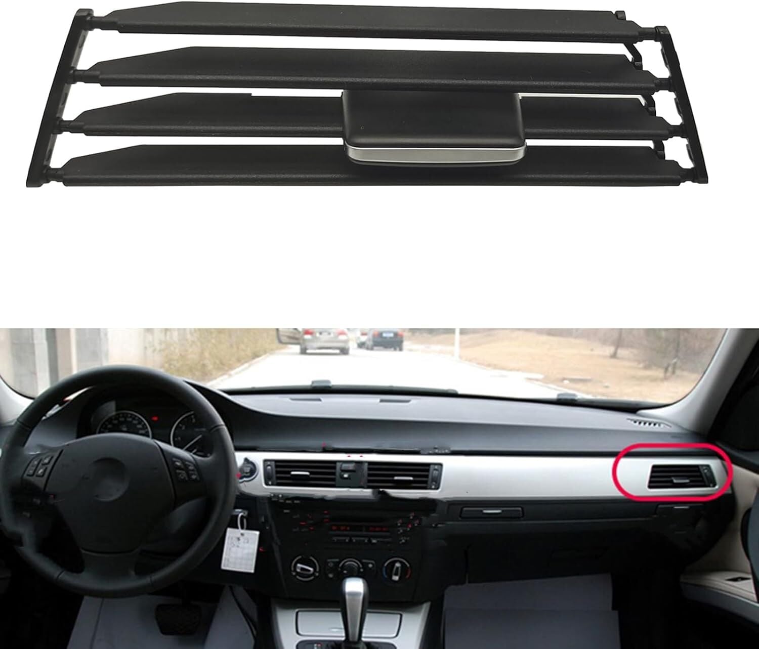 BMW 3 Serisi E90 Ön Sağ Kalorifer Izgarası | ITHAL 64229130460