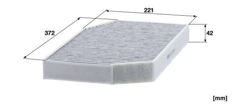 BMW 5 Serisi G60 G61 520d Mild-Hybrid B47 JA1 Polen Filtresi | MANN CUK 38004