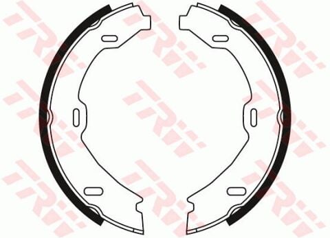 Mercedes S Serisi W220 S 320 M112 Arka Fren Balatası (Pabuç) | TRW GS8482