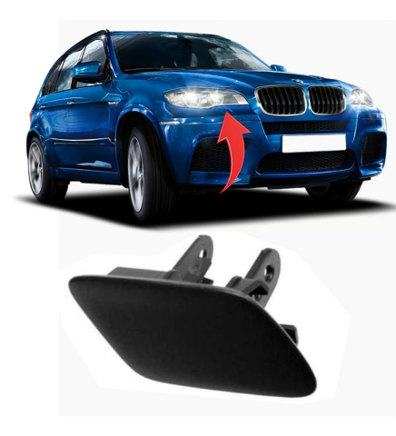 BMW X5 Serisi E70 Far Yıkama Kapağı Sağ | WENDER B A51657199142