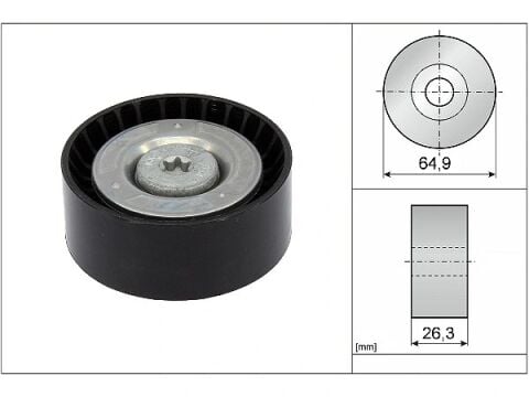 Mercedes S Serisi W221 S 500 BlueEFFICIENCY V Kayış Gergi Rulmanı | INA 532 0905 10