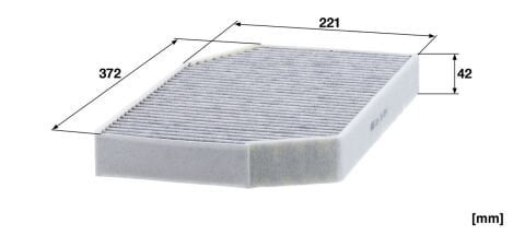 BMW 5 Serisi G60 G61 i5 eDrive40 HA0001 Polen Filtresi | MANN CUK 38004