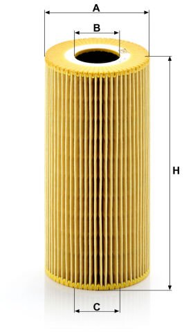 Mercedes E Serisi W210 1995-2003 E 300 TD OM606 Yağ Filtresi | MANN HU951X