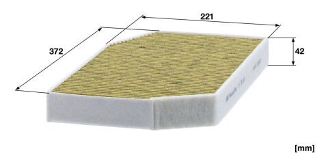 BMW 5 Serisi G60 G61 i5 eDrive40 HA0001 Polen Filtresi | MANN FP 38004