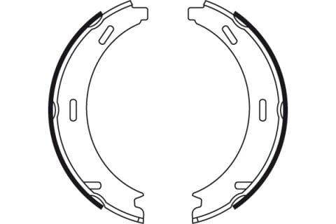 Mercedes A Serisi W169 A 180 M266 Arka Fren Balatası (Pabuç) | TRW GS8481