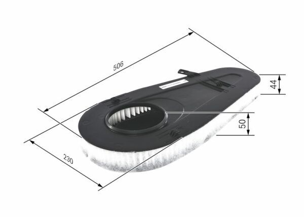 BOSCH F026400365 | BMW 5 Serisi F10 N47N Hava Filtresi
