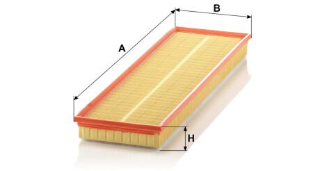 BMW 7 Serisi E38 725 tds M51 Hava Filtresi | MANN C 58185/1