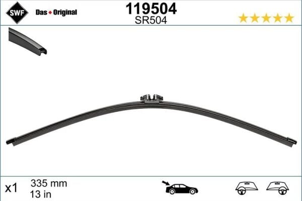 BMW X3 F25 Arka Silecek (2011-2015) | SWF 119504