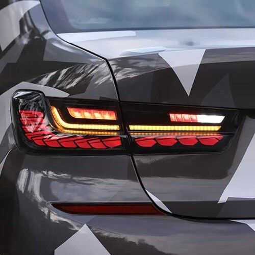 GKL 343405 | Bmw 3 Serisi G20 2018- Komple Stop Seti 4 Parça M 4 Tipı Kayar Led 2019-