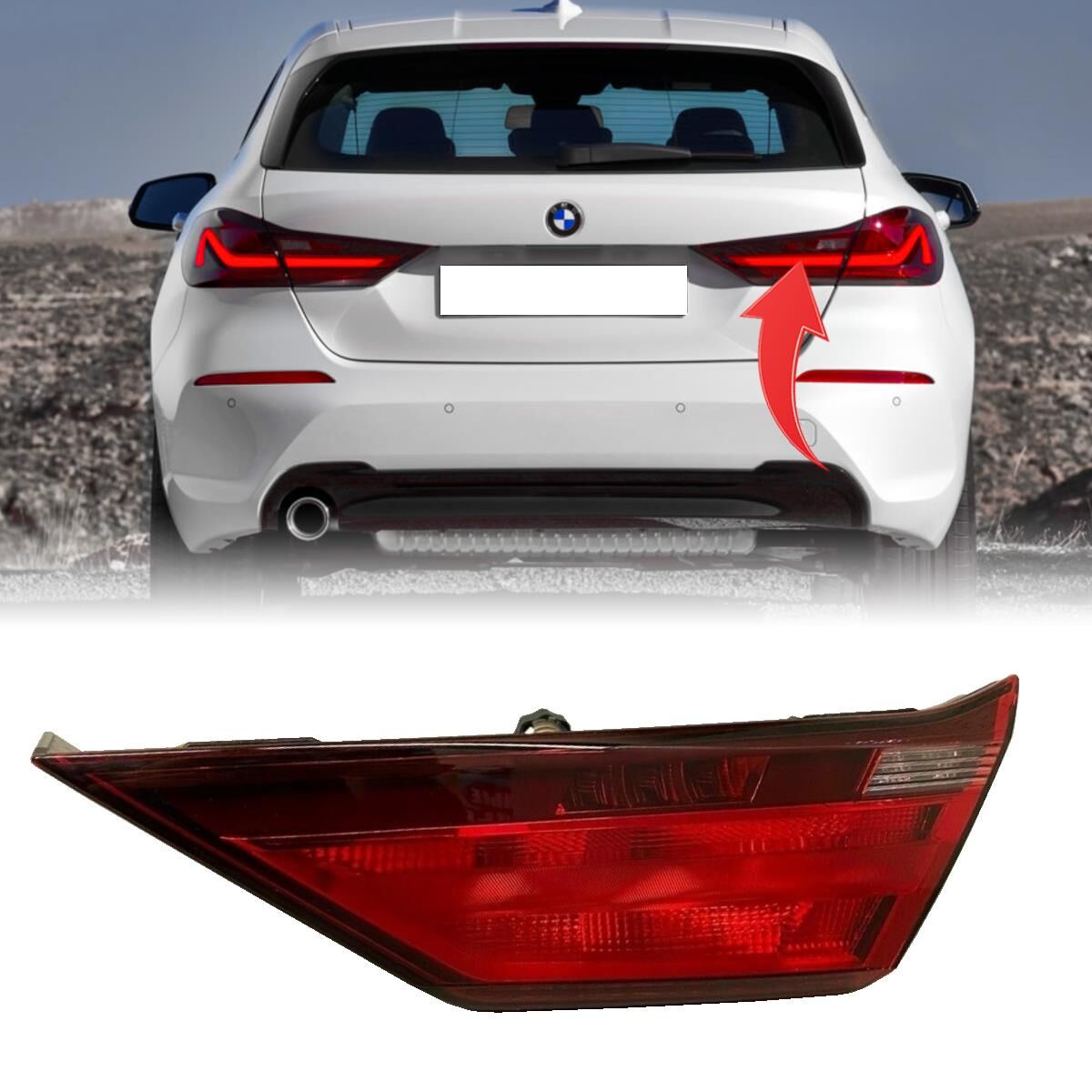 GKL 343411 | Bmw 1 Serisi F40 2019- Stop Lambası İç Sağ