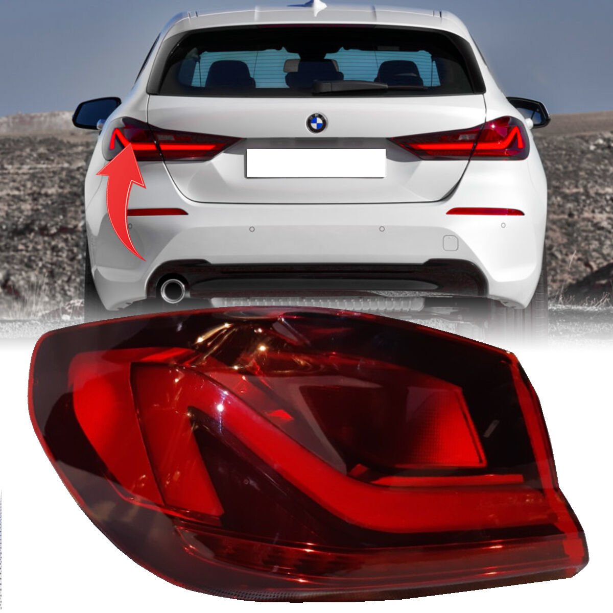 GKL 343412 | Bmw 1 Serisi F40 2019- Stop Lambası Dış Sol