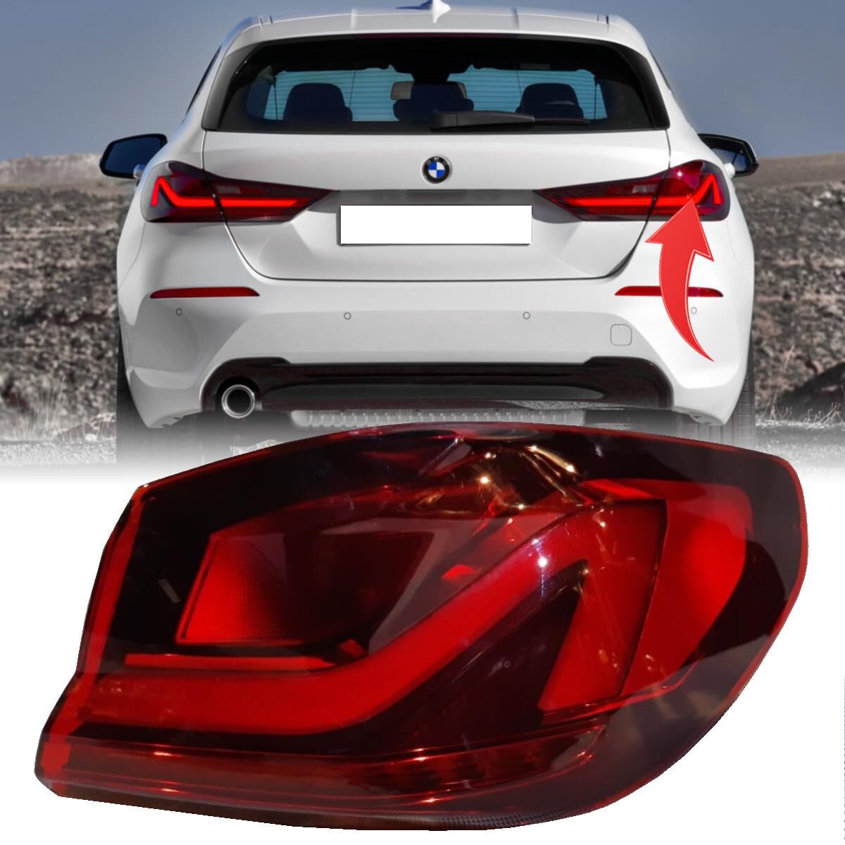 GKL 343413 | Bmw 1 Serisi F40 2019- Stop Lambası Dış Sağ