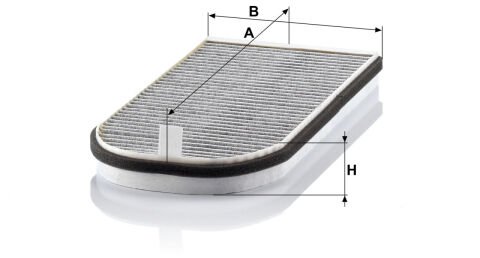 BMW 7 Serisi E38 728i M52 Polen Filtresi | MANN CUK 3642-2