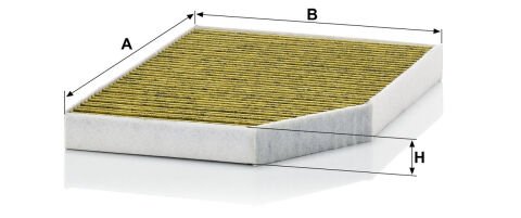 BMW X3 G01 F97 Serisi M40 d B57 Polen Filtresi | MANN FP 30007/1