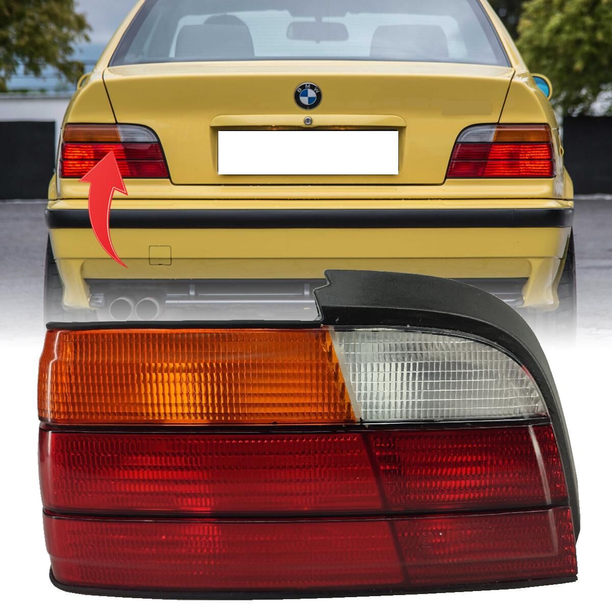 GKL 343426 | Bmw 3 Serisi E36 1991-1998 Stop Lambası Dış Sol
