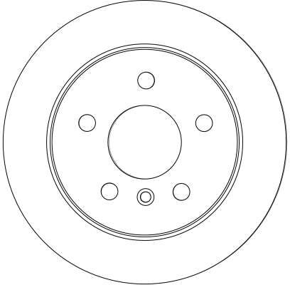 Mercedes A Serisi W169 A 180 CDI OM640 Arka Fren Diski | TRW DF4453