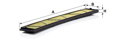 BMW 3 Serisi E46 M3 CSL 3.2 S54 Polen Filtresi | MANN FP 6724