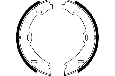 Mercedes S Serisi W220 S 320 CDI OM613 Arka Fren Balatası (Pabuç) | TRW GS8482